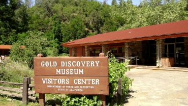 Entrance to the Marshall Gold Discovery Museum