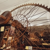 Pelton Wheel in the North Star Museum